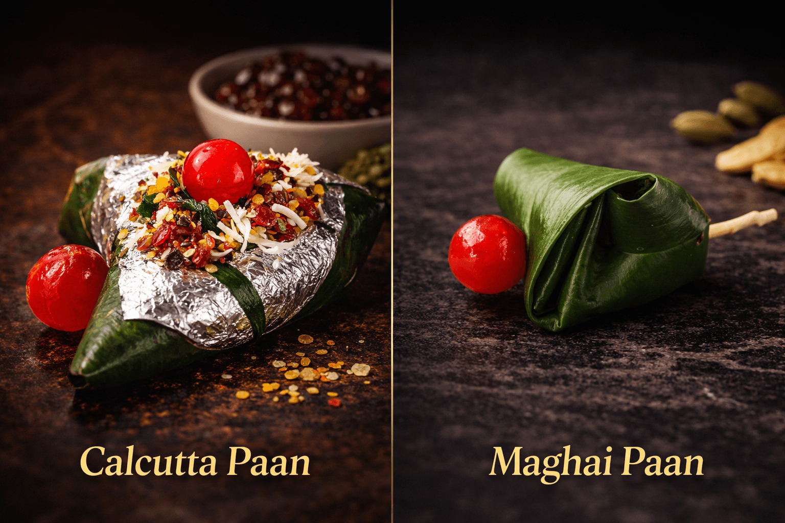 Calcutta vs Maghai Paan